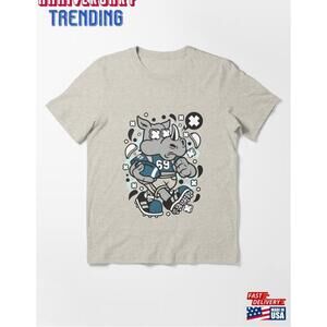 Rhino Football Essential Tshirt Unisex